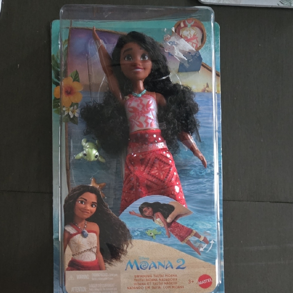 Moana 2 Doll with Red Outfit by Mattel